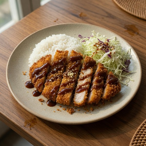 Chicken Katsu — Life Kitchen & Bar Pamekasan (ilustratif, bukan foto hidangan asli)