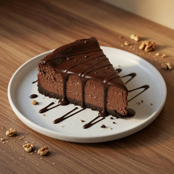 Choco Cheesecake — Life Kitchen & Bar Pamekasan (ilustratif, bukan foto hidangan asli)