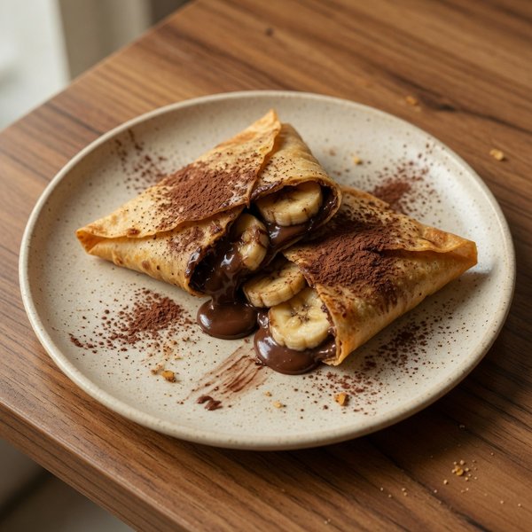 Choco Banana Tortilla — Life Kitchen & Bar Pamekasan (ilustratif, bukan foto hidangan asli)