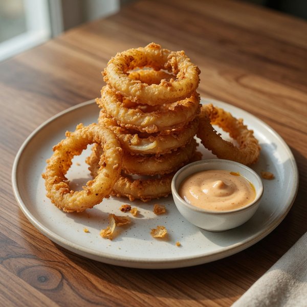 Onion Ring — Life Kitchen & Bar Pamekasan (ilustratif, bukan foto hidangan asli)