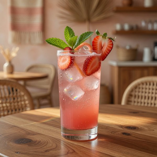 Pinky Beach — Life Kitchen & Bar Pamekasan (ilustratif, bukan foto hidangan asli)